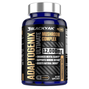Adaptogenix — Reishi + Cordyceps + Lion's Mane (adaptógenos)