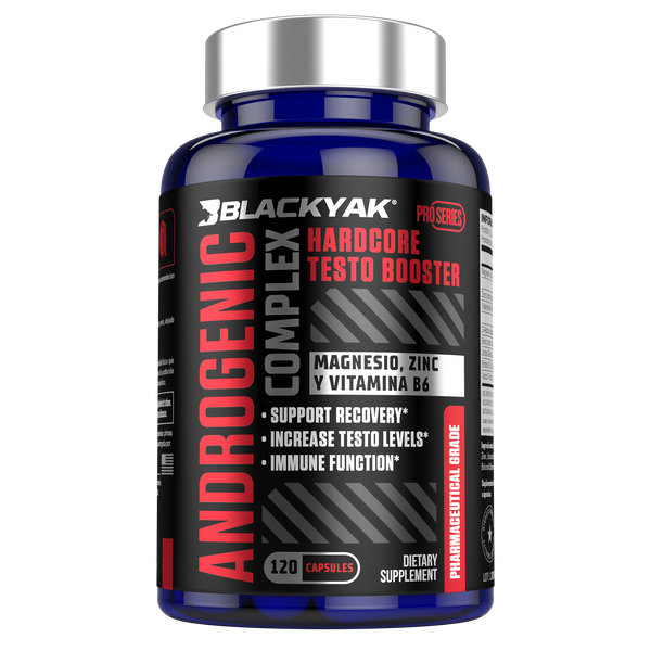 Androgenic Complex — D-Aspártico 2400mg + ZMA + Boro