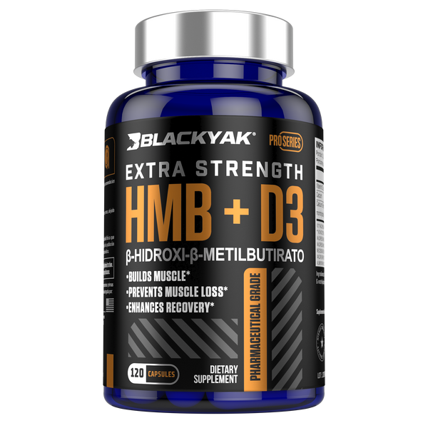 HMB 1500mg + Vitamina D3 6000 UI — Anticatabólico