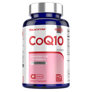CoQ10 300mg + Vitamina C — Energía Cardiovascular