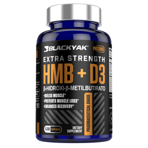 HMB 1500mg + Vitamina D3 6000 UI — Anticatabólico
